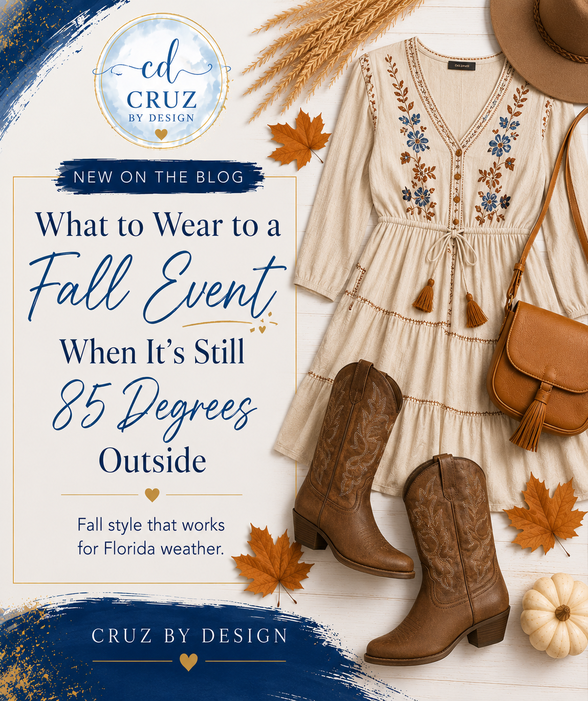 What to Wear to a Fall Event When It’s Still 85 Degrees Outside