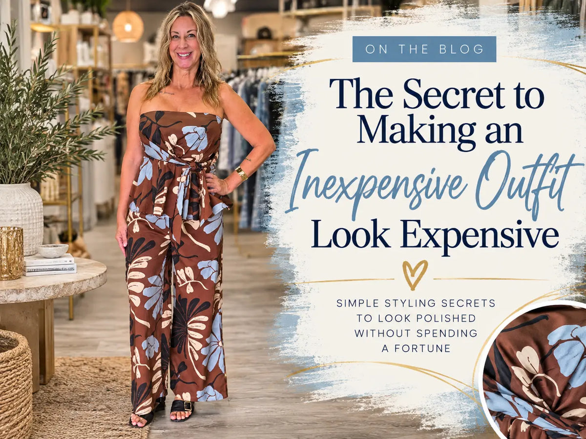 The Secret to Making an Inexpensive Outfit Look Expensive