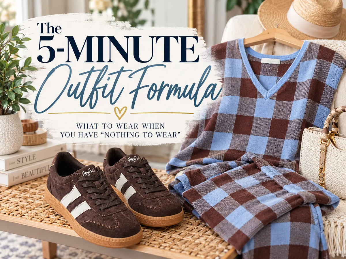 The 5-Minute Outfit Formula: What to Wear When You Have “Nothing to Wear”