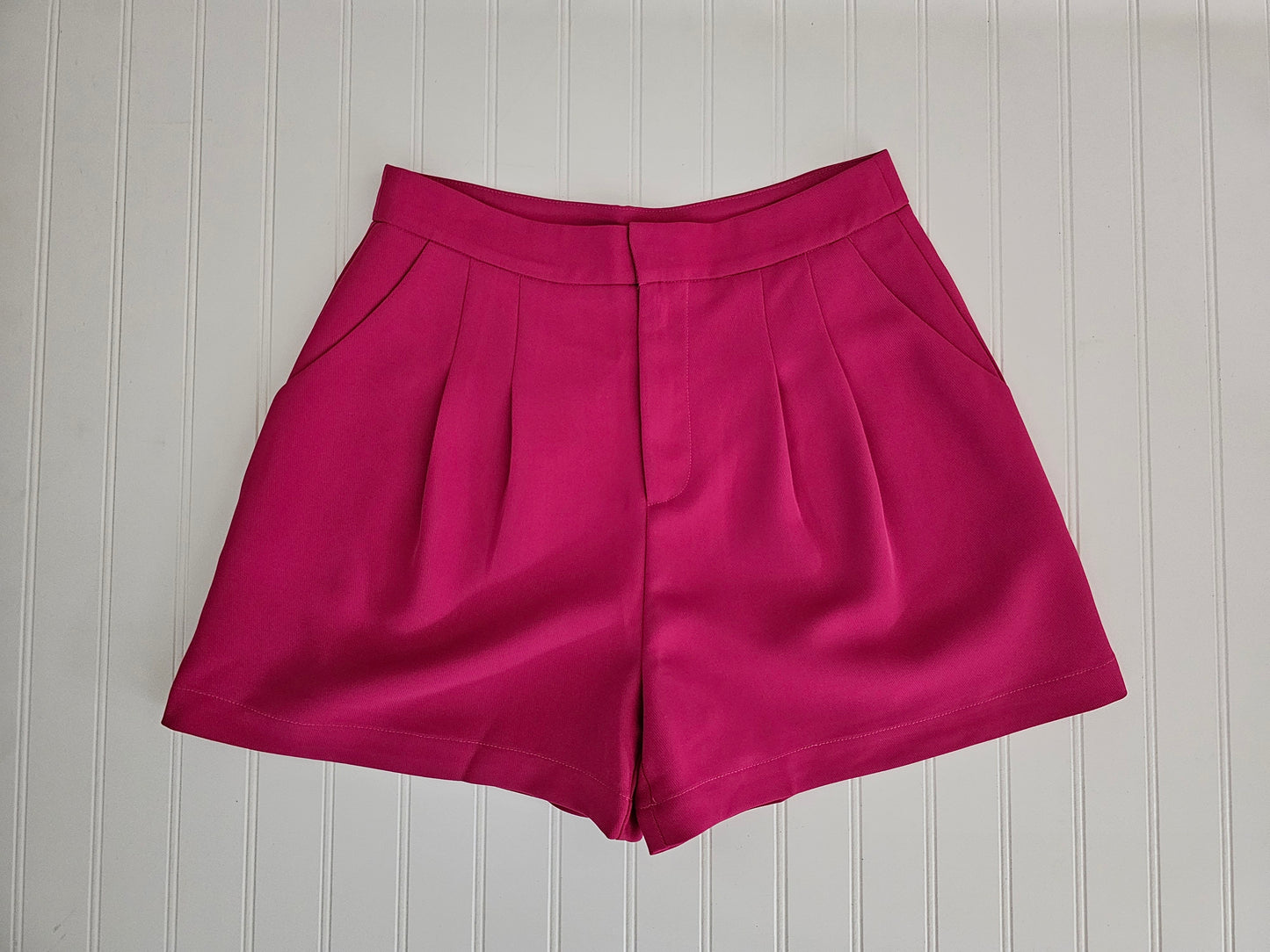 Hot Pink Dress Shorts