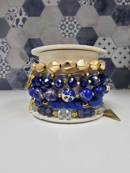 Colbalt Blue bracelet set