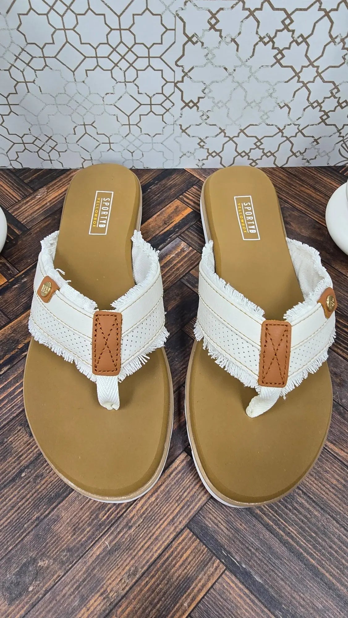 Sunshine Flip Flop Yellow Box