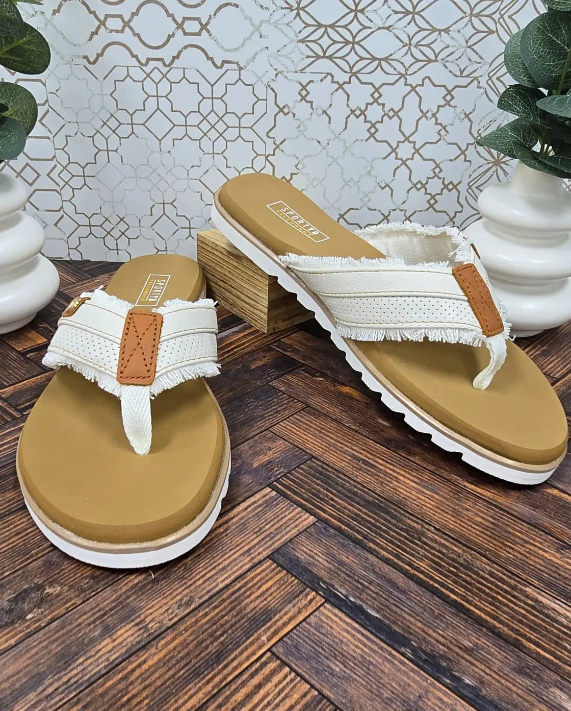 Sunshine Flip Flop Yellow Box