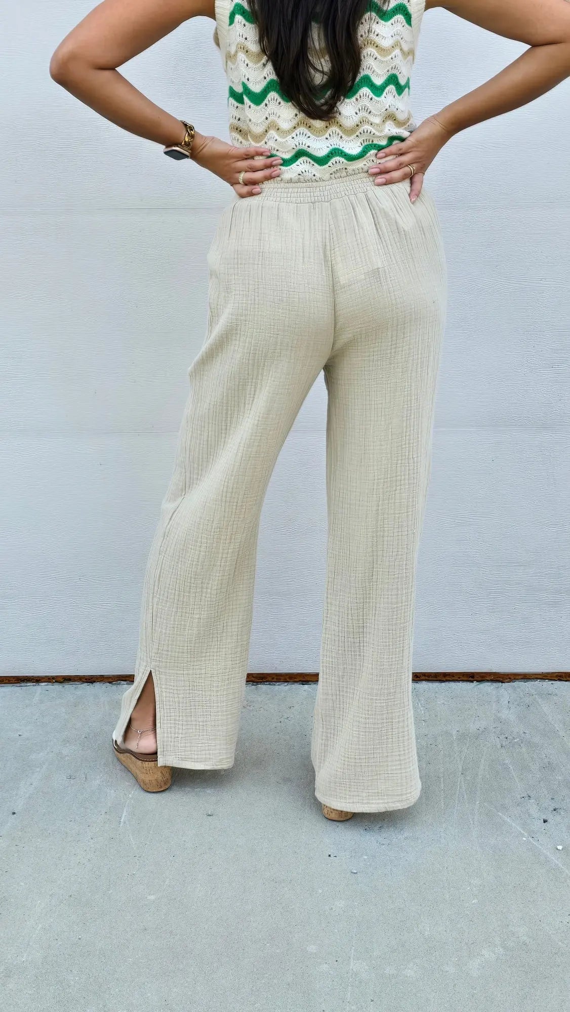 Cali Gauze style pants beachlunchlouge