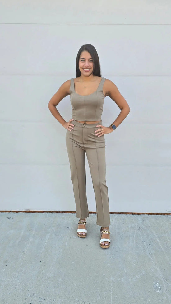 Tristan Taupe Set Allie Rose