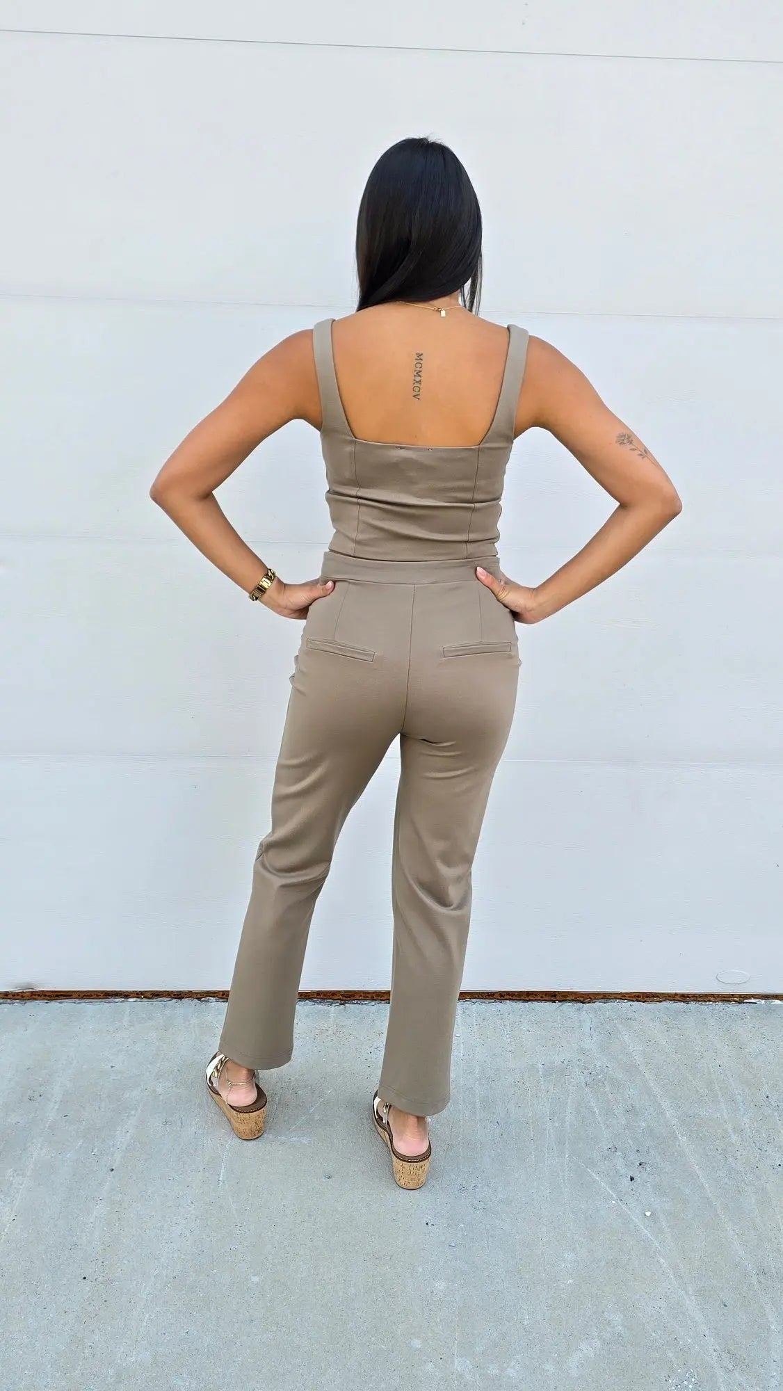 Tristan Taupe Set Allie Rose