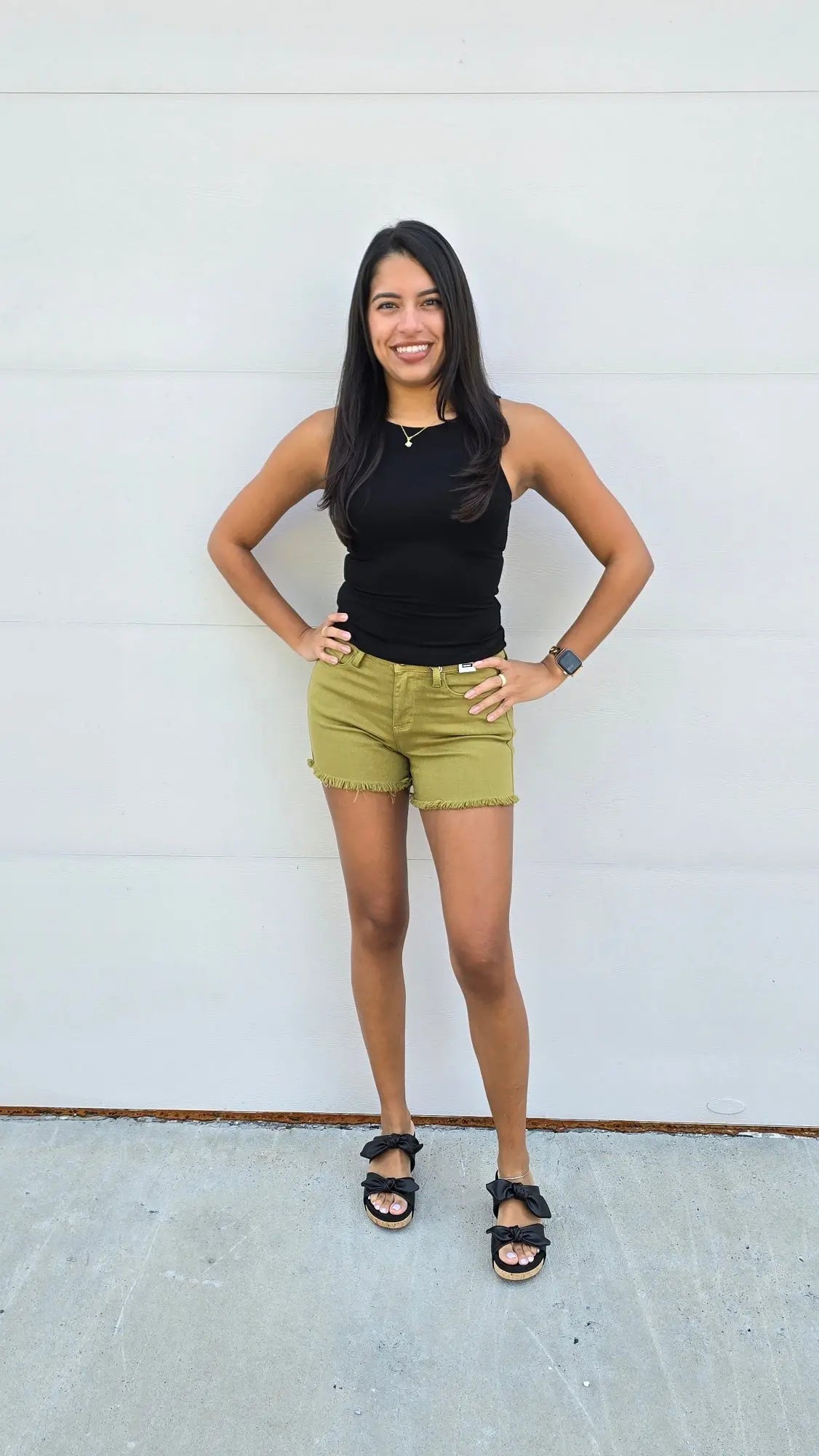 Olivia Mid Rise Shorts Judy Blue