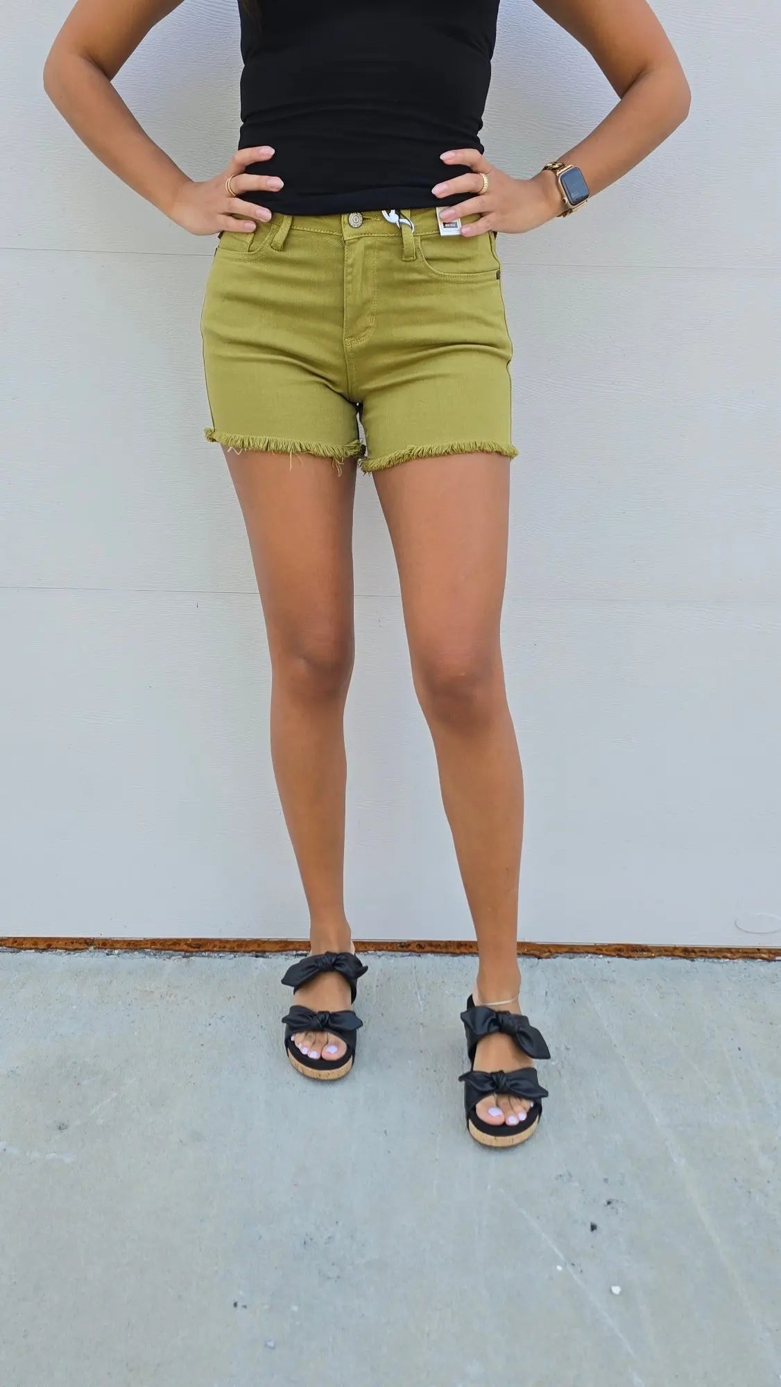 Olivia Mid Rise Shorts Judy Blue