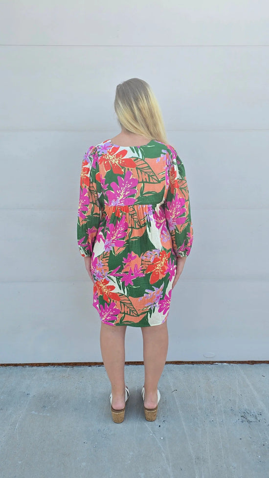 The Island Bloom Dress Tribal