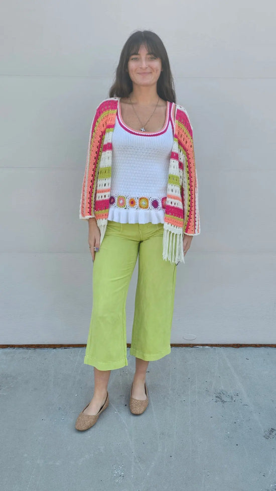 The Marisol Crochet Cardigan Tribal