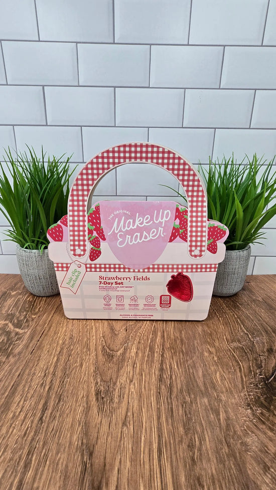 Strawberry Fields 7-Day Set | Limited Edition Makeup Eraser