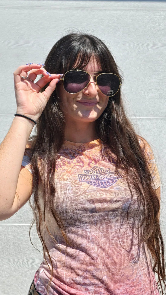 Morgan Large Unisex Aviator Sunglasses Freyrs Eyewear