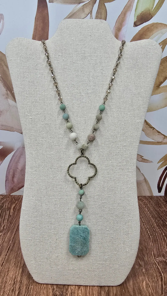 Alani Amazonite Necklace Dlyan T Designs