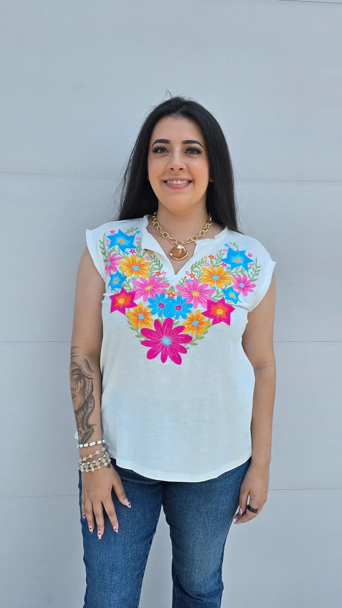 The Mariposa Bloom Top THML