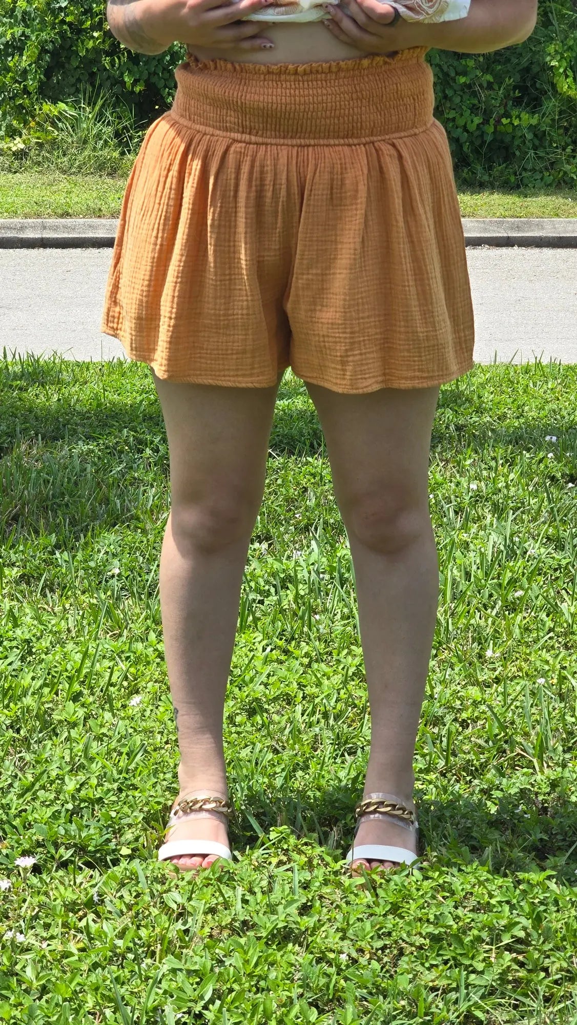 Solana Smocked Shorts Hayden LA