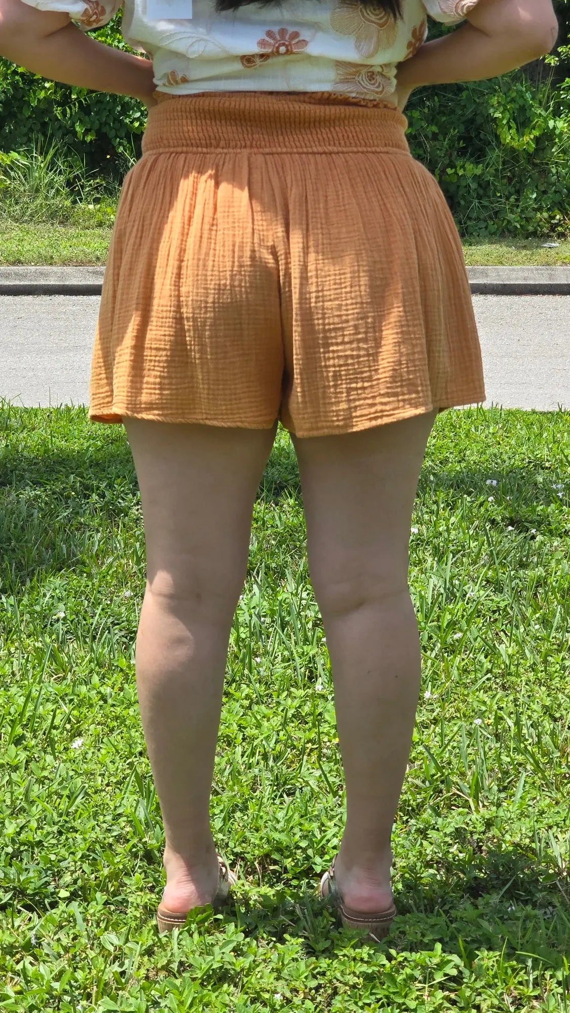 Solana Smocked Shorts Hayden LA