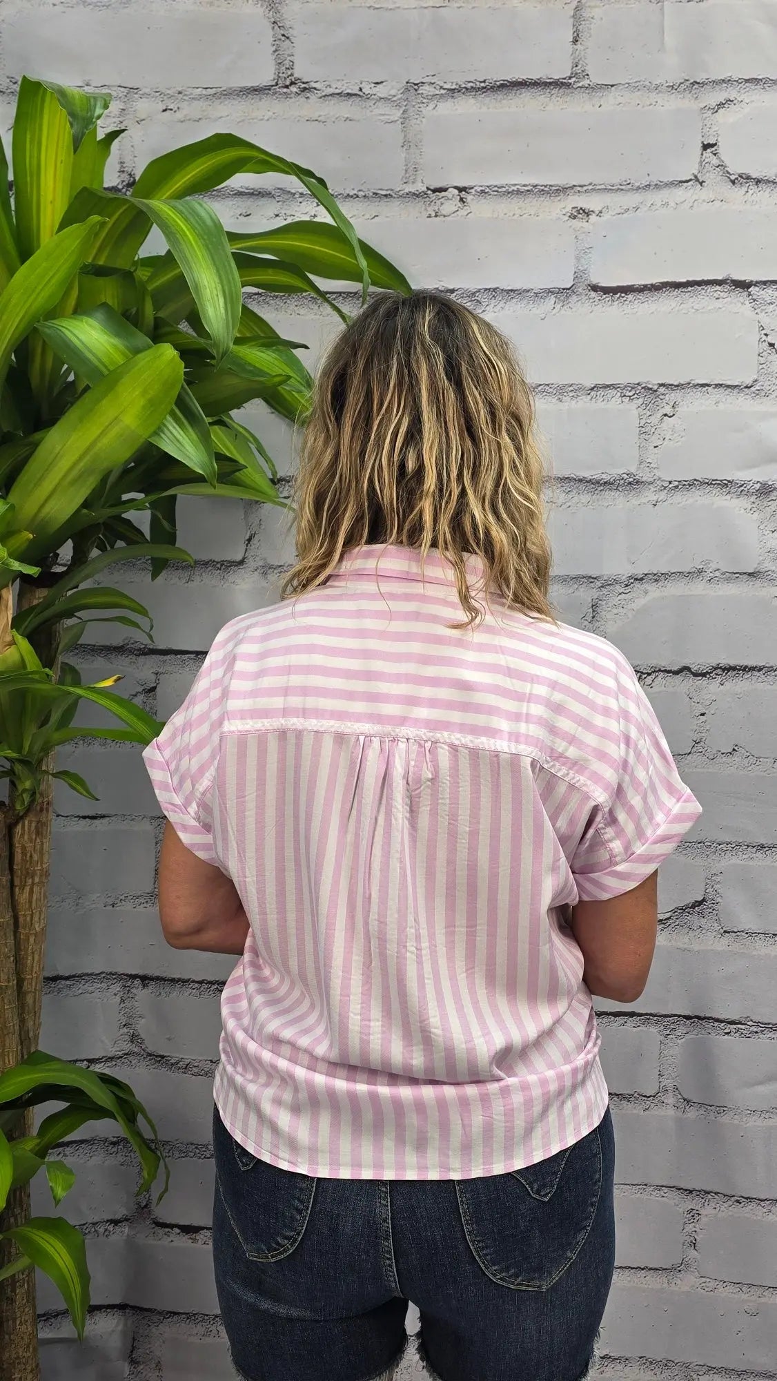 The Savannah Stripe Top beachlunchlouge