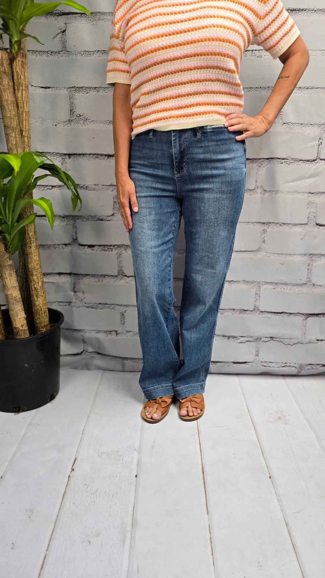 JB HW Contrast Straight Judy Blue