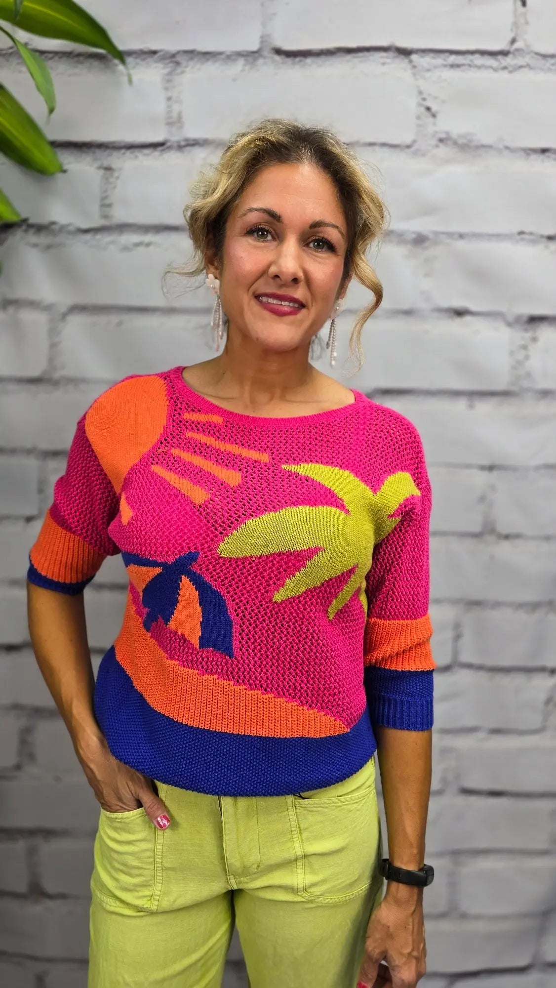 The Sunset Vibes Sweater Tribal