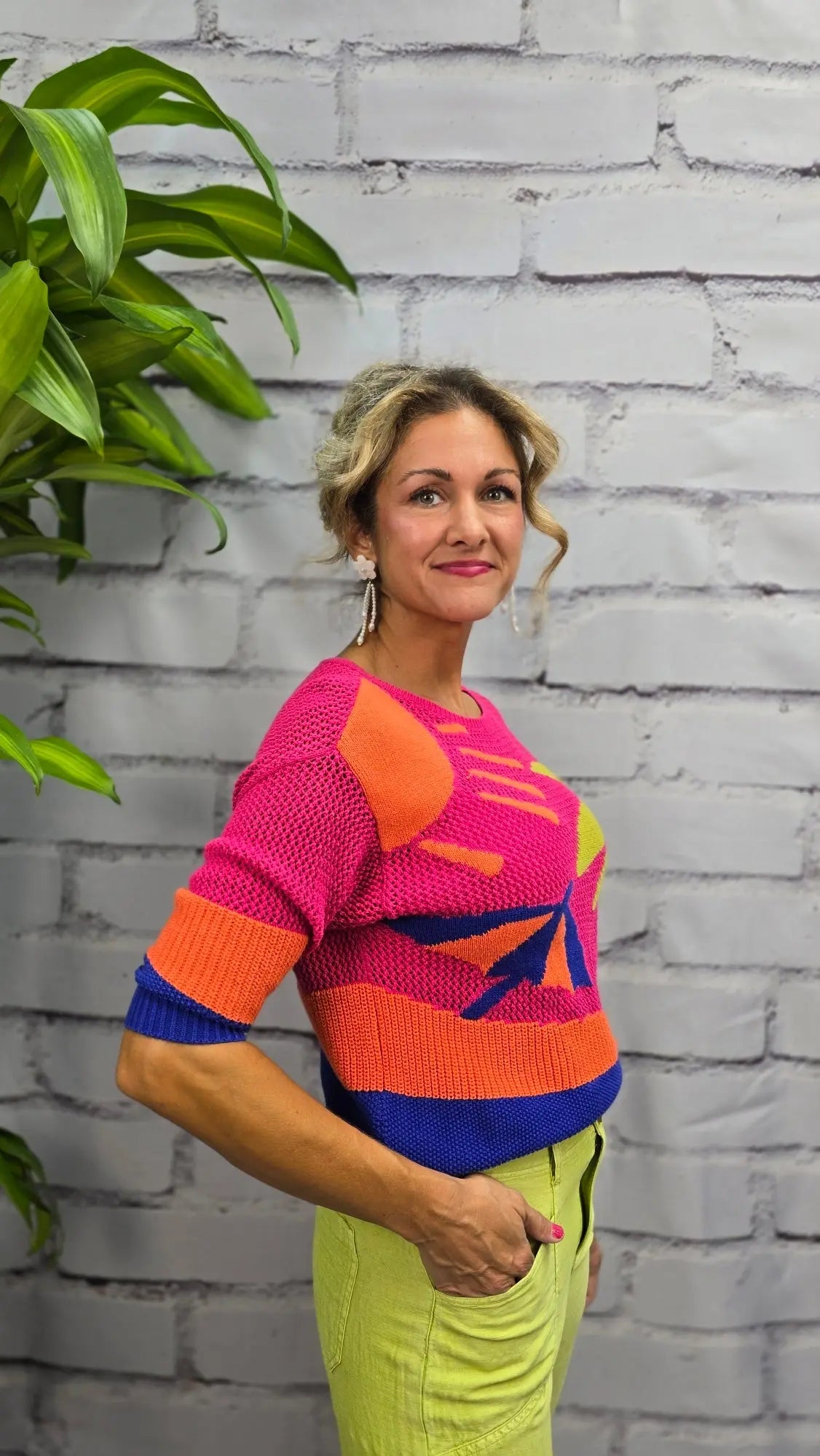 The Sunset Vibes Sweater Tribal