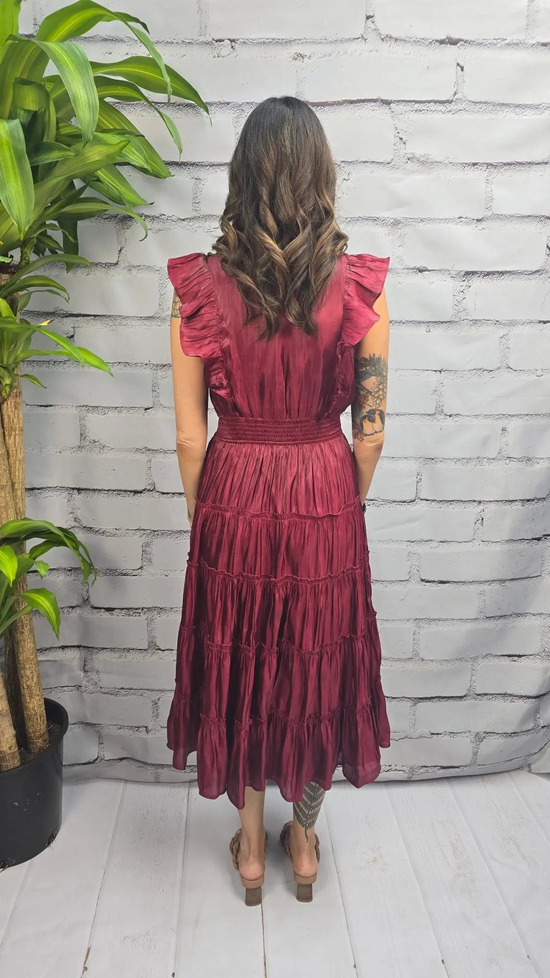 Vivienne Ruffle Dress Wishlist