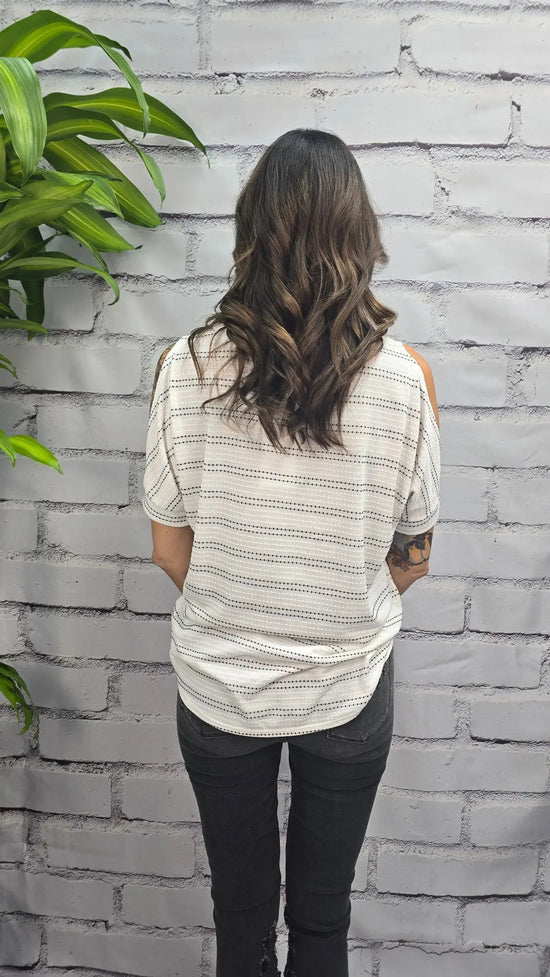 Rae Relaxed Striped Tee PS Kate