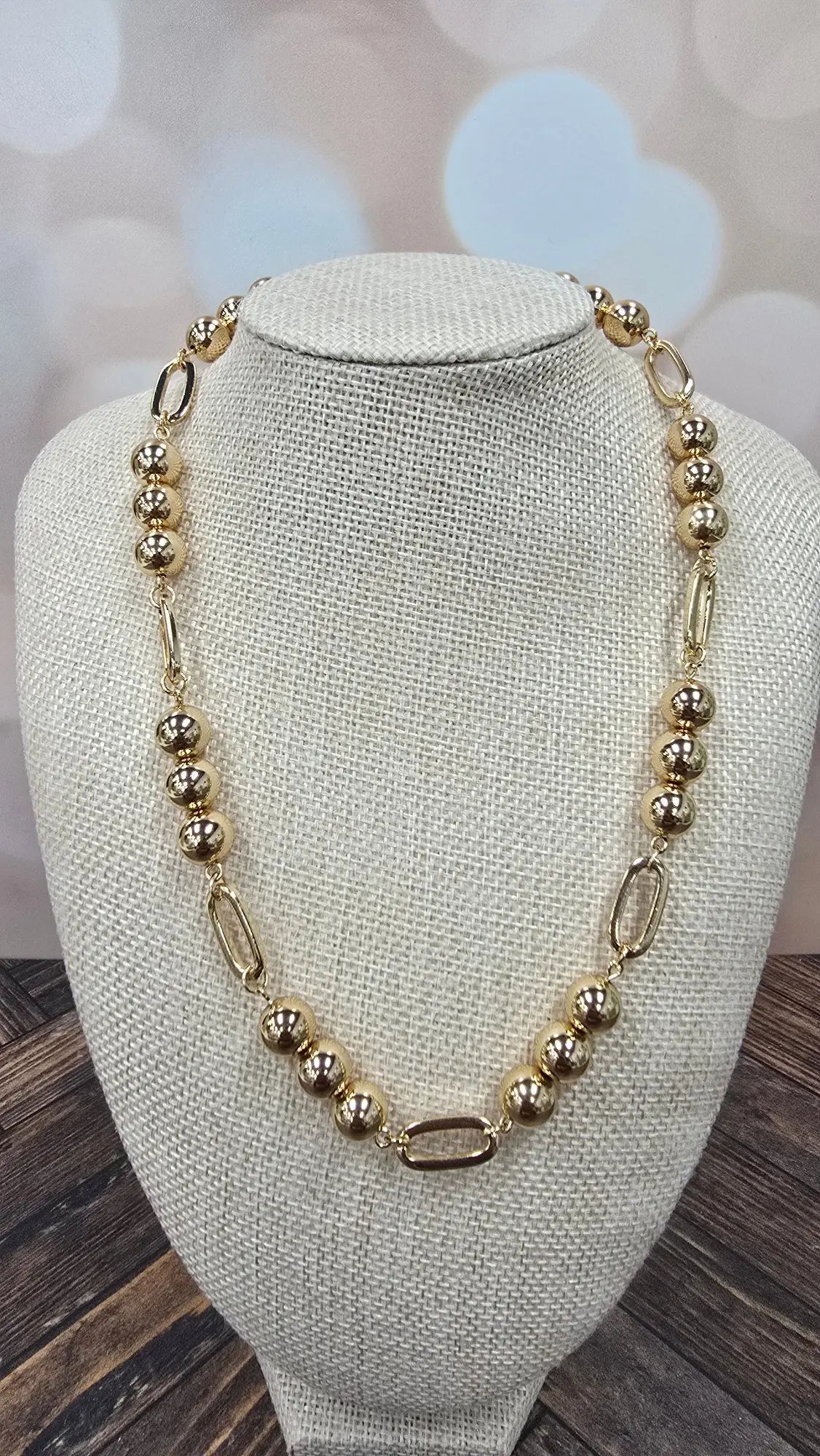 The Luxe Link  Beaded Necklace What's Hot