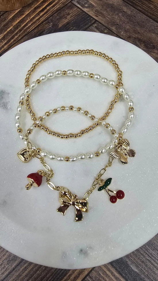 The Charm & Chic Bracelet Set What's Hot