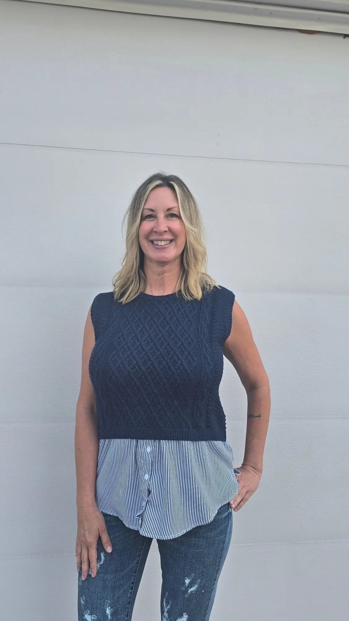 Cambridge Knit Top Ee:some