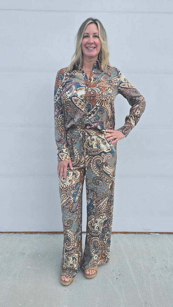 Chandler Paisley Pants current air