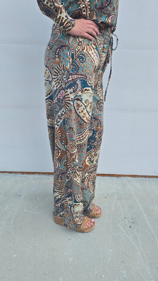 Chandler Paisley Pants current air