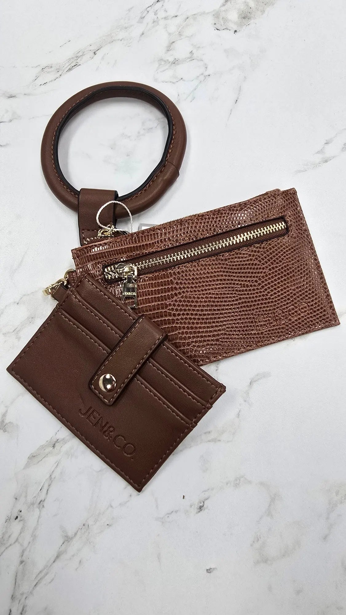 Libby Lizard Double Wallet Bangle Jen & Co