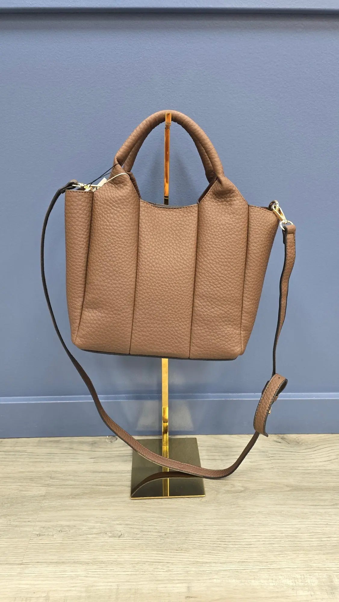 Ashton Pleated Hobo w/ Crossbody Strap Jen & Co