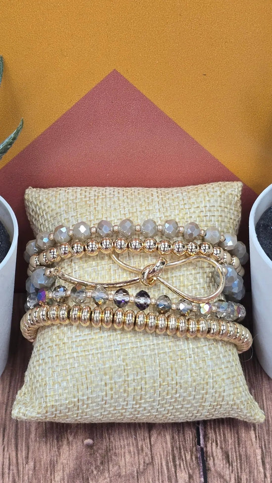 The Champagne Crystal Stack What's Hot