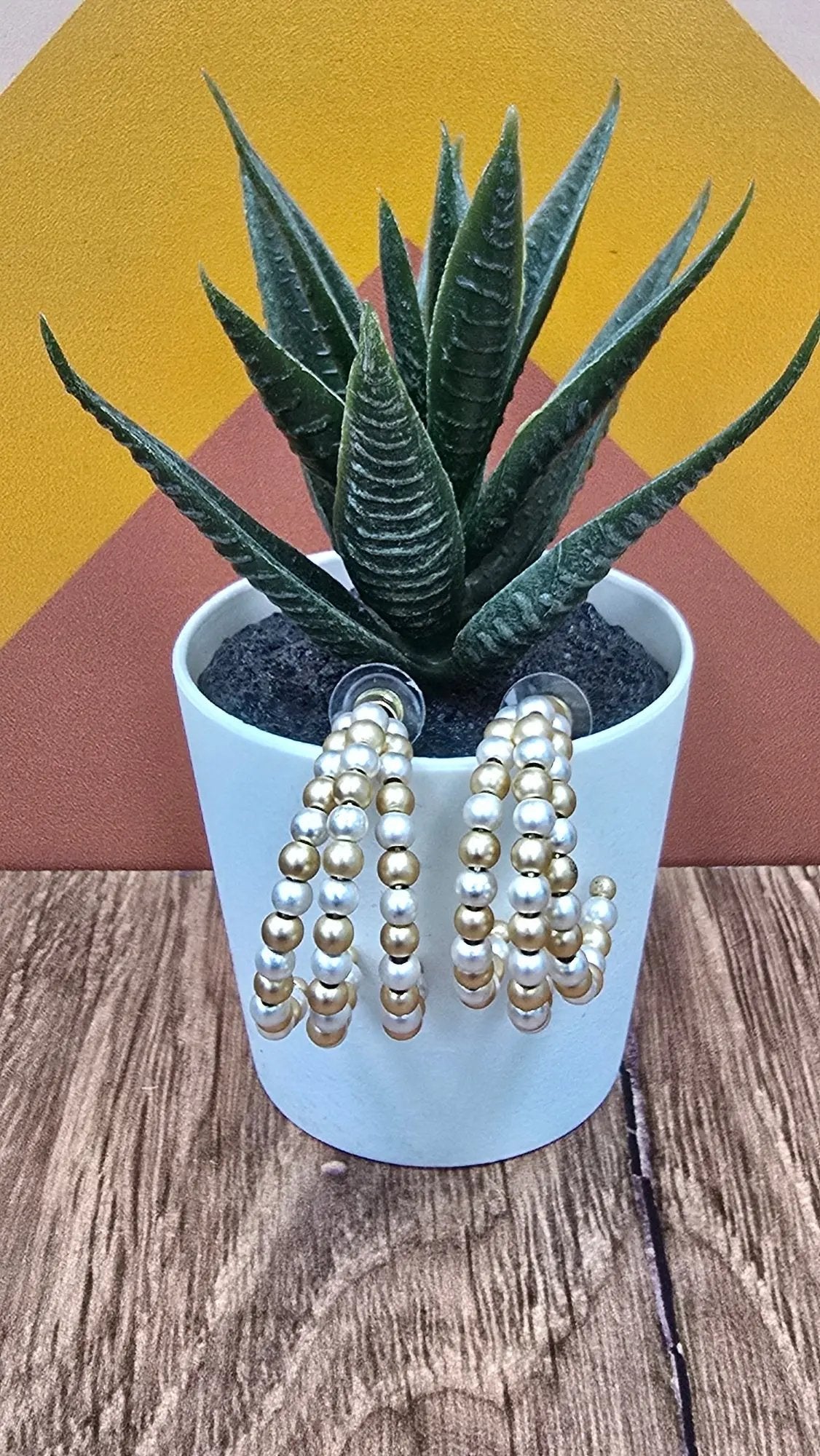 Champagne Cascade Earrings What's Hot