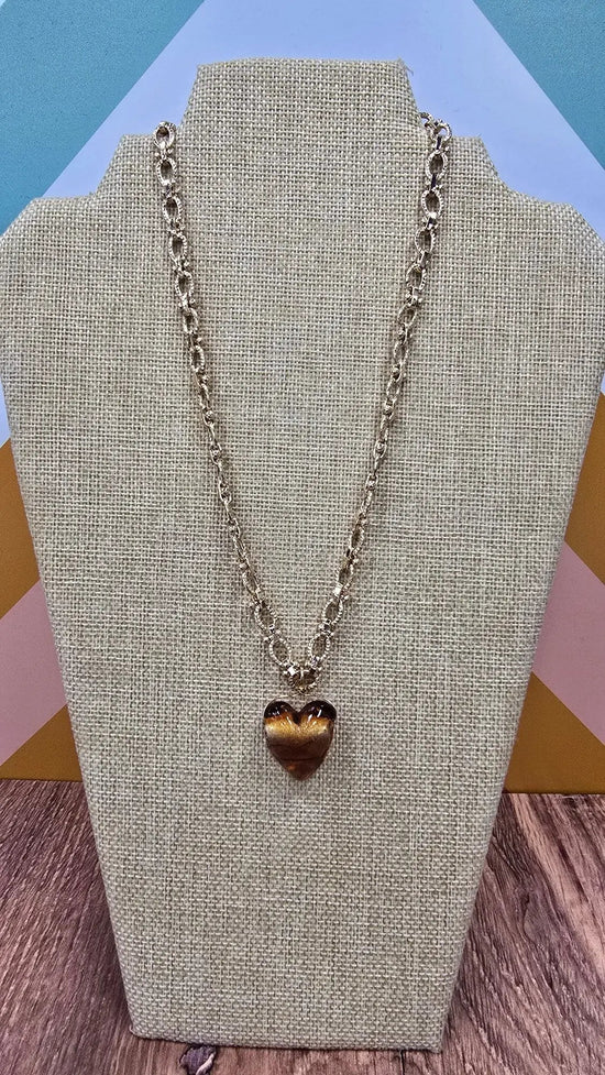 Honey Heart Necklace What's Hot