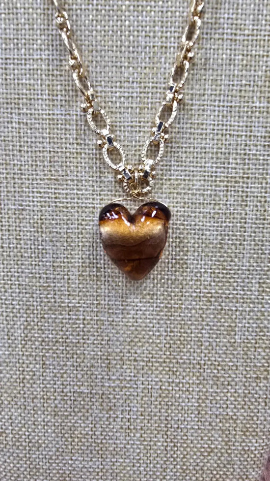 Honey Heart Necklace What's Hot