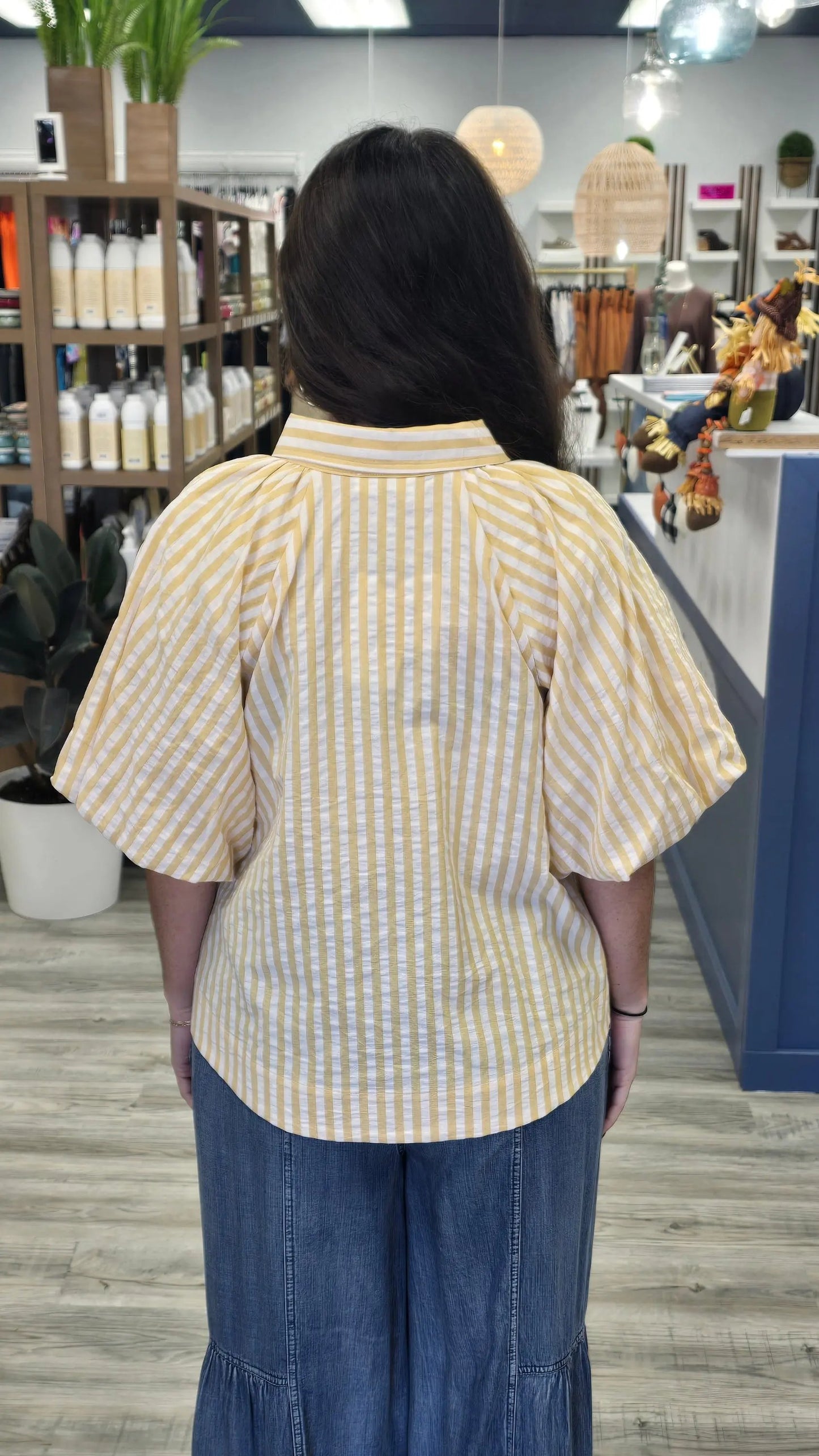 Goldie Stripe Button-Up mittoshop