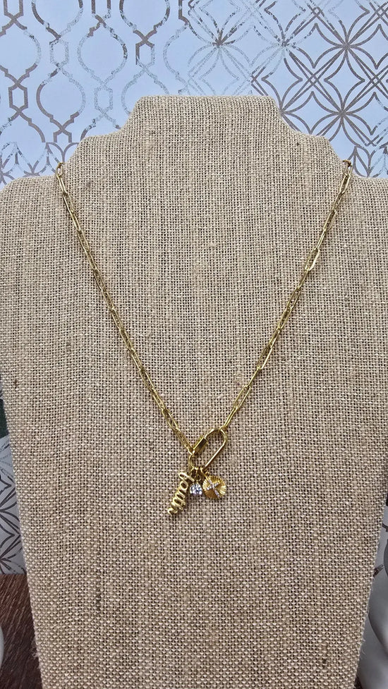 Waterproof faith necklace WJW