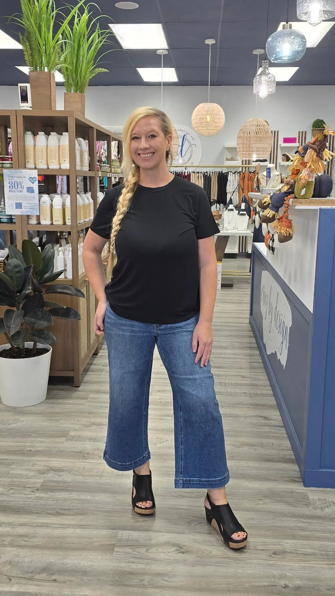 Wren Wide Leg Crop Judy Blue