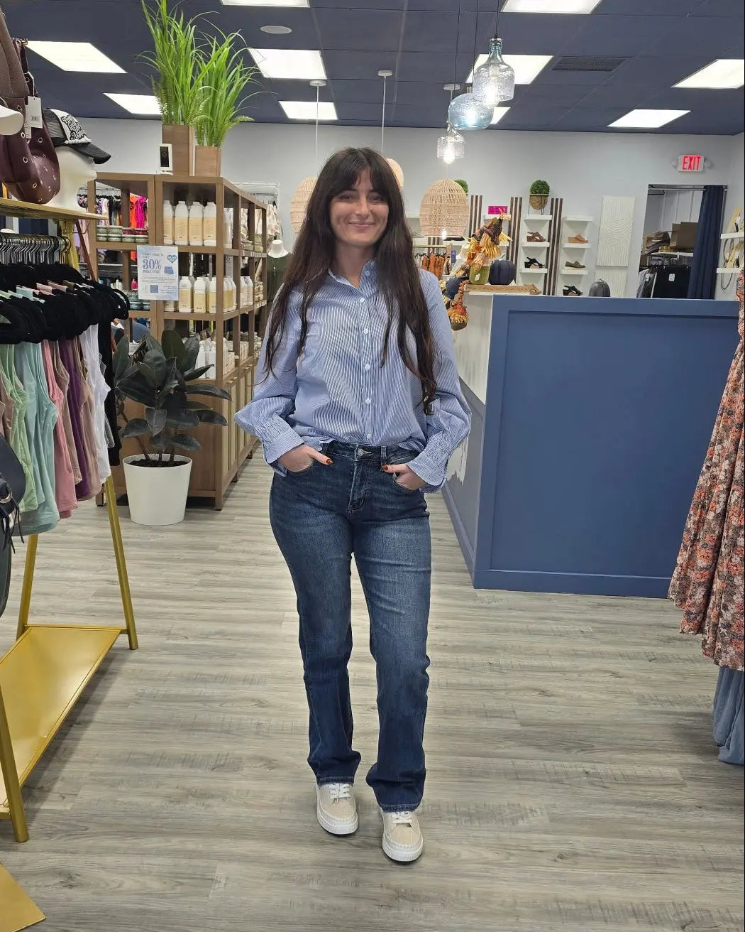 Cleo straight leg MIca