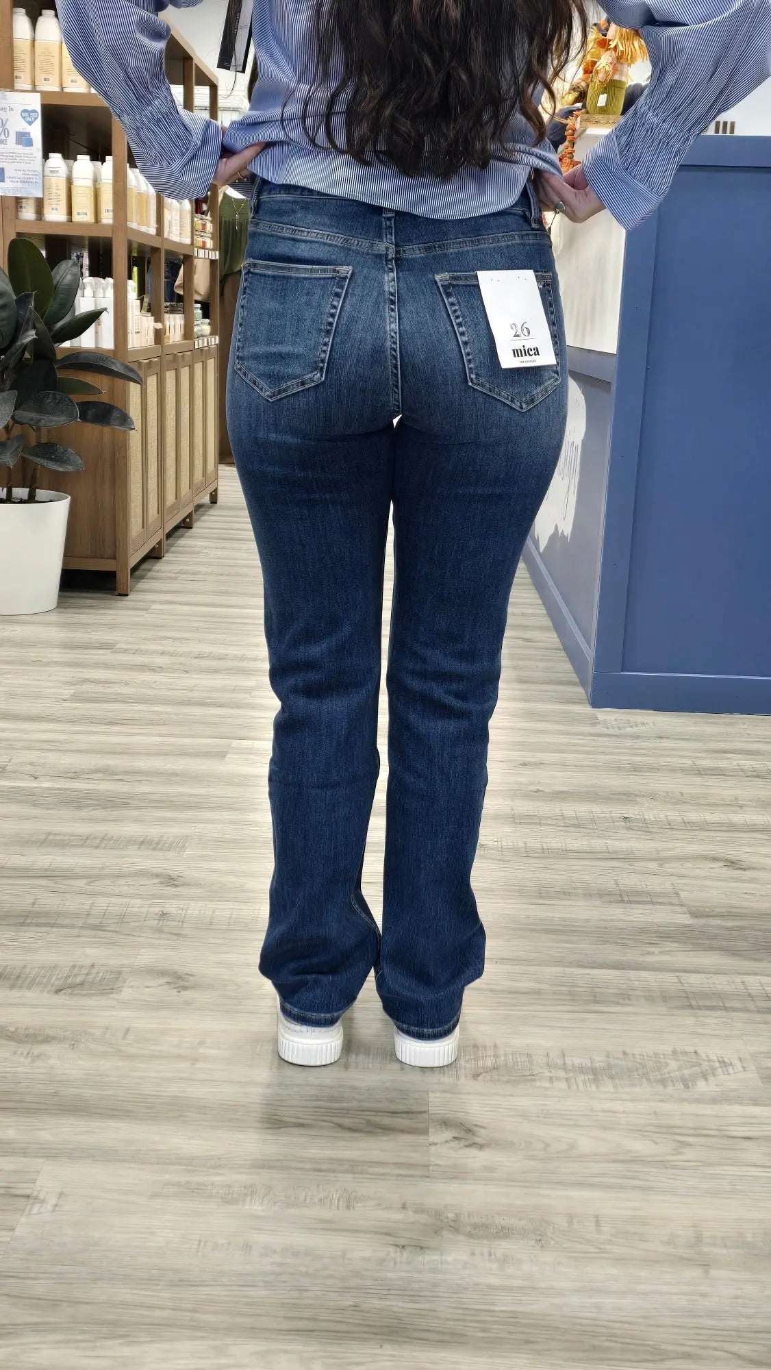 Cleo straight leg MIca