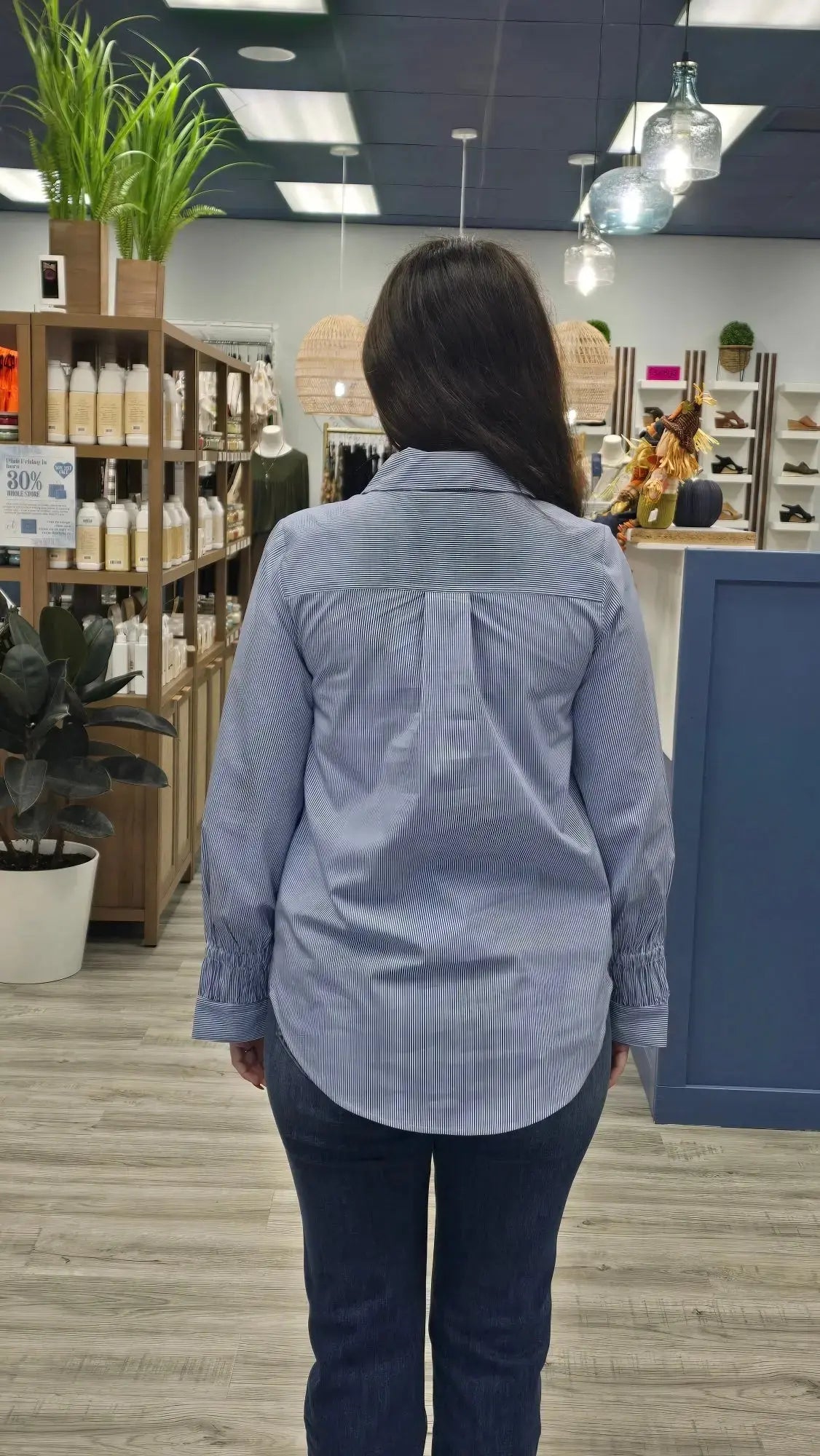 Charlotte Striped Shirt Liverpool