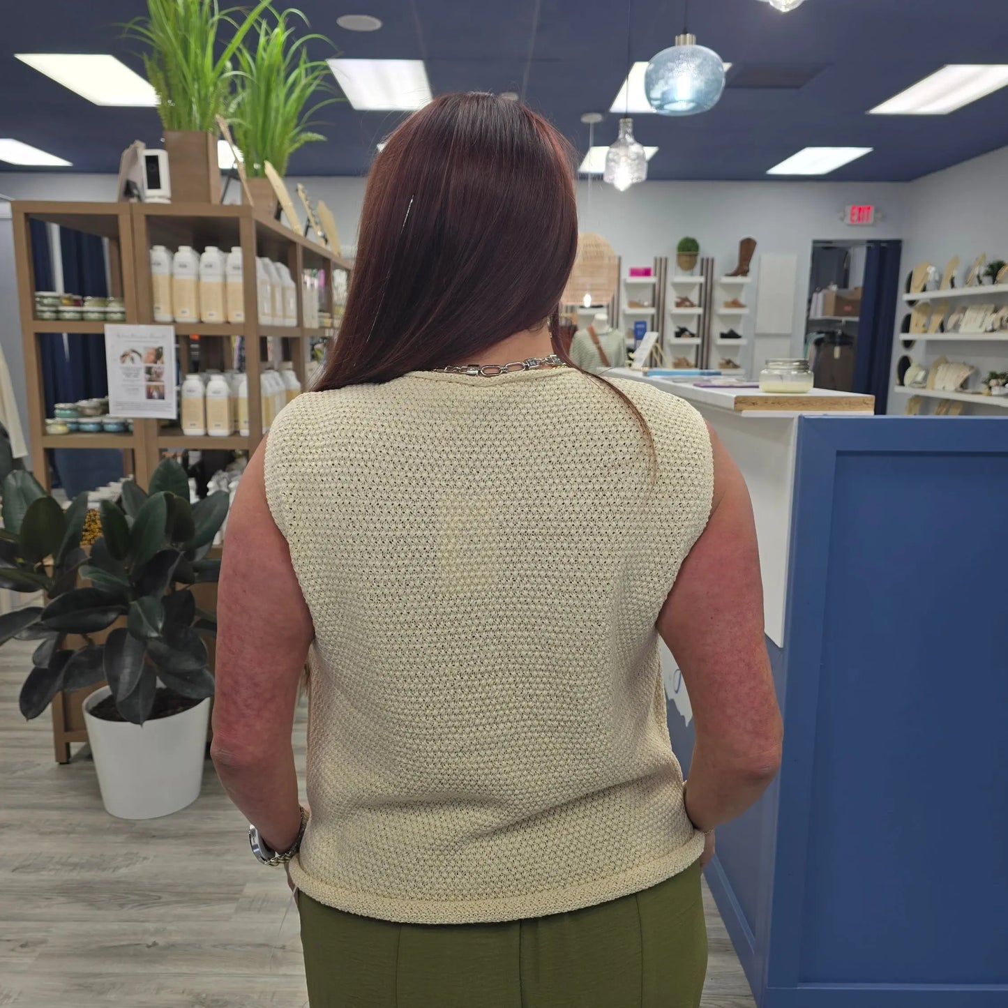 Gracyn Sweater Vest Tribal