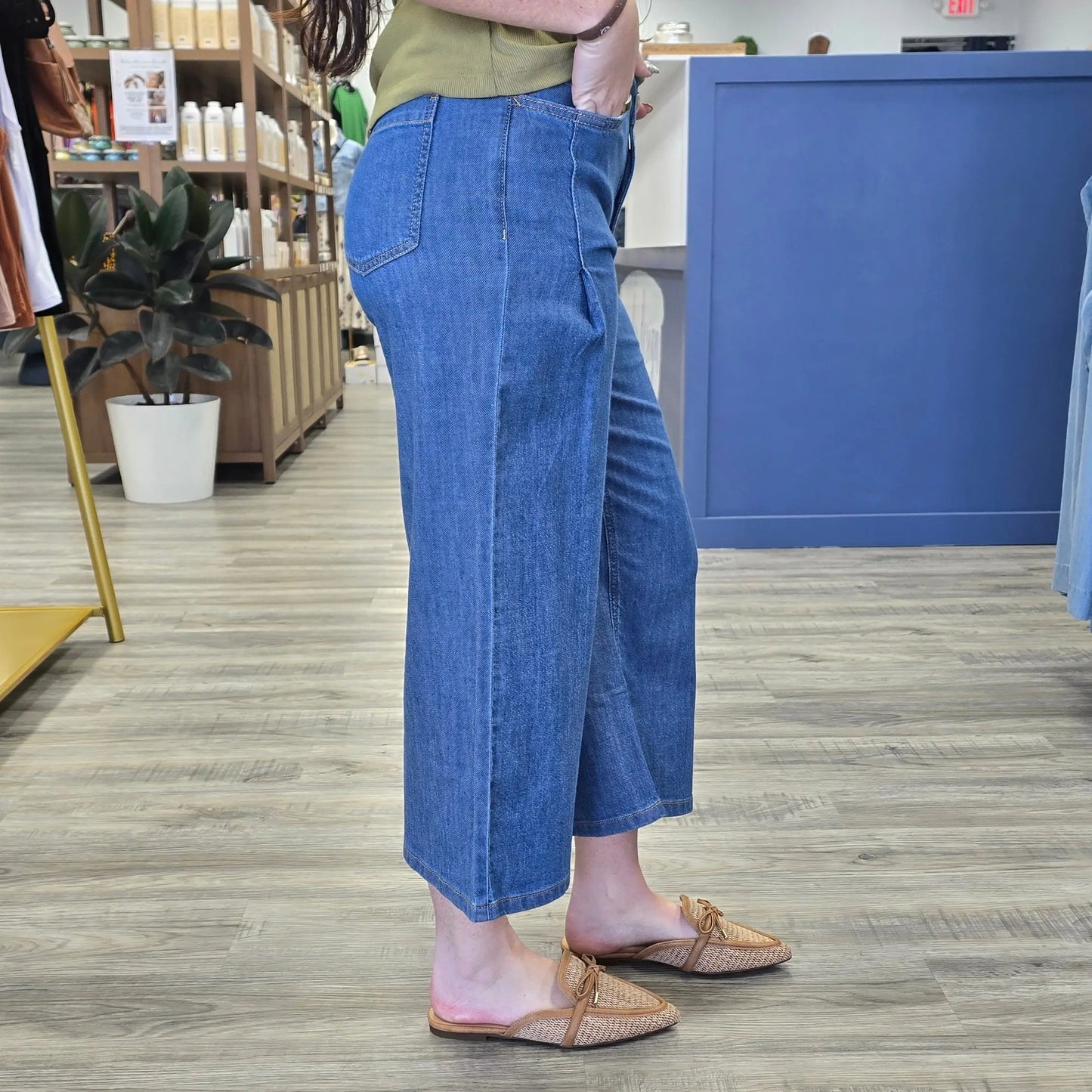 Marley Wide Leg Jeans Tribal