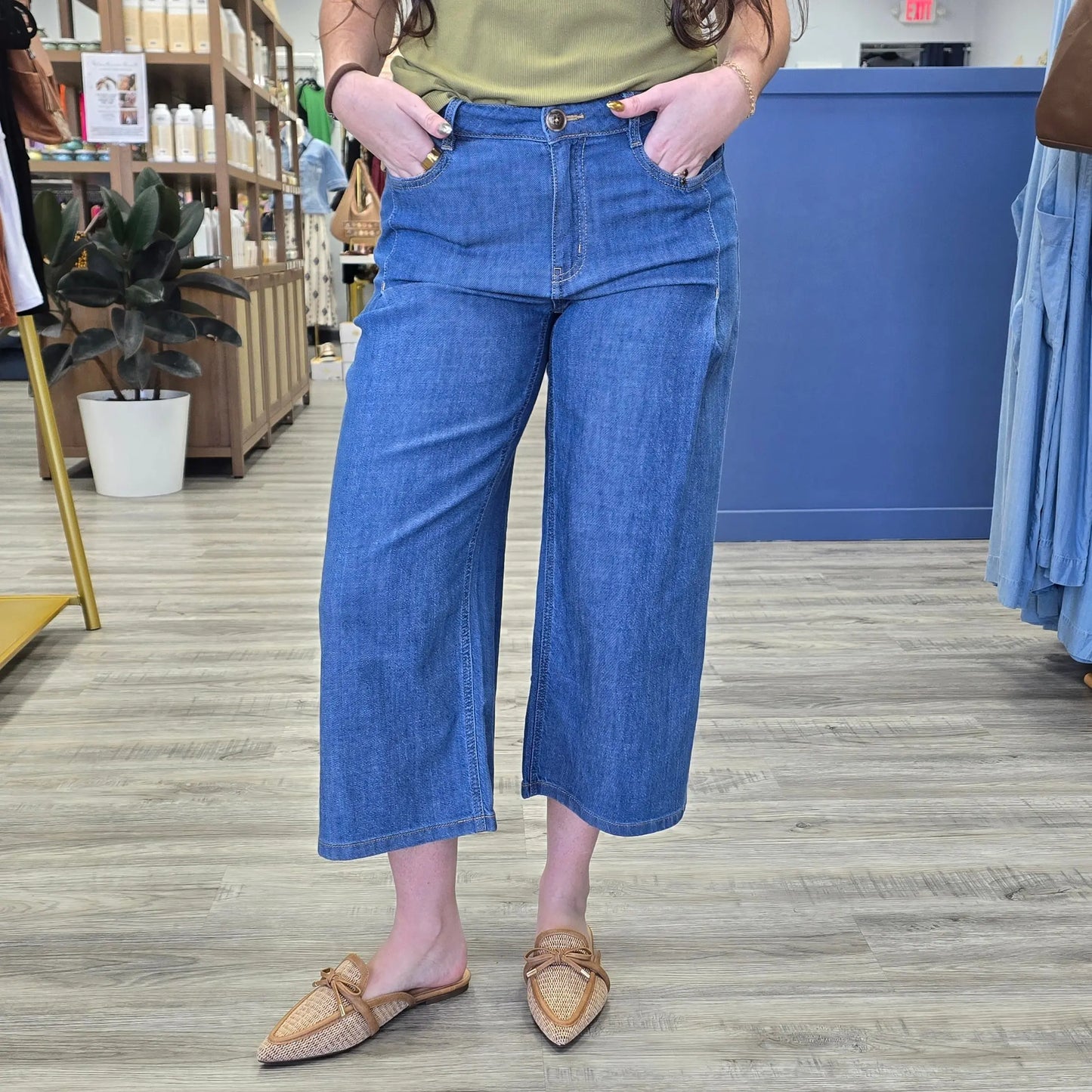 Marley Wide Leg Jeans Tribal