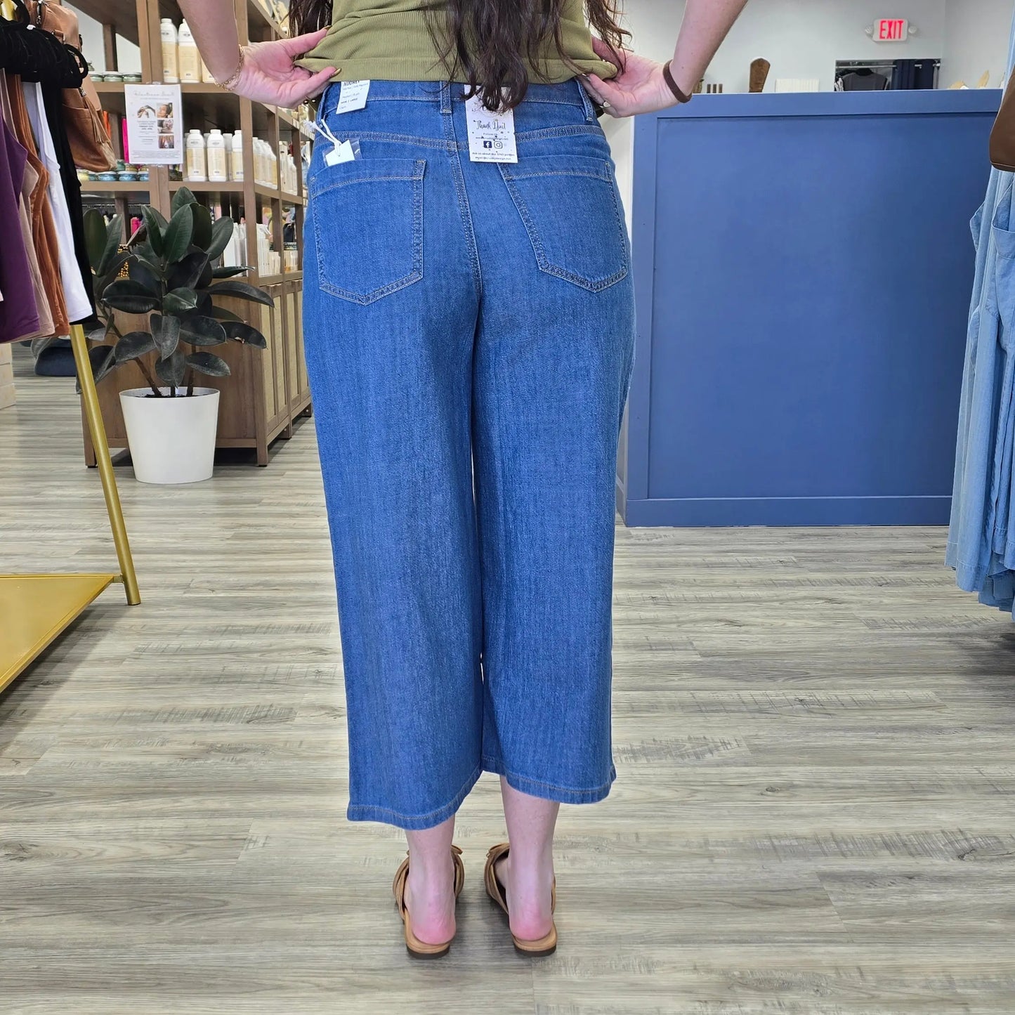 Marley Wide Leg Jeans Tribal