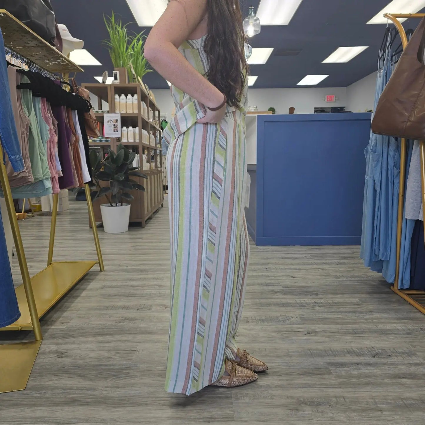 Selena Striped Pants Tribal