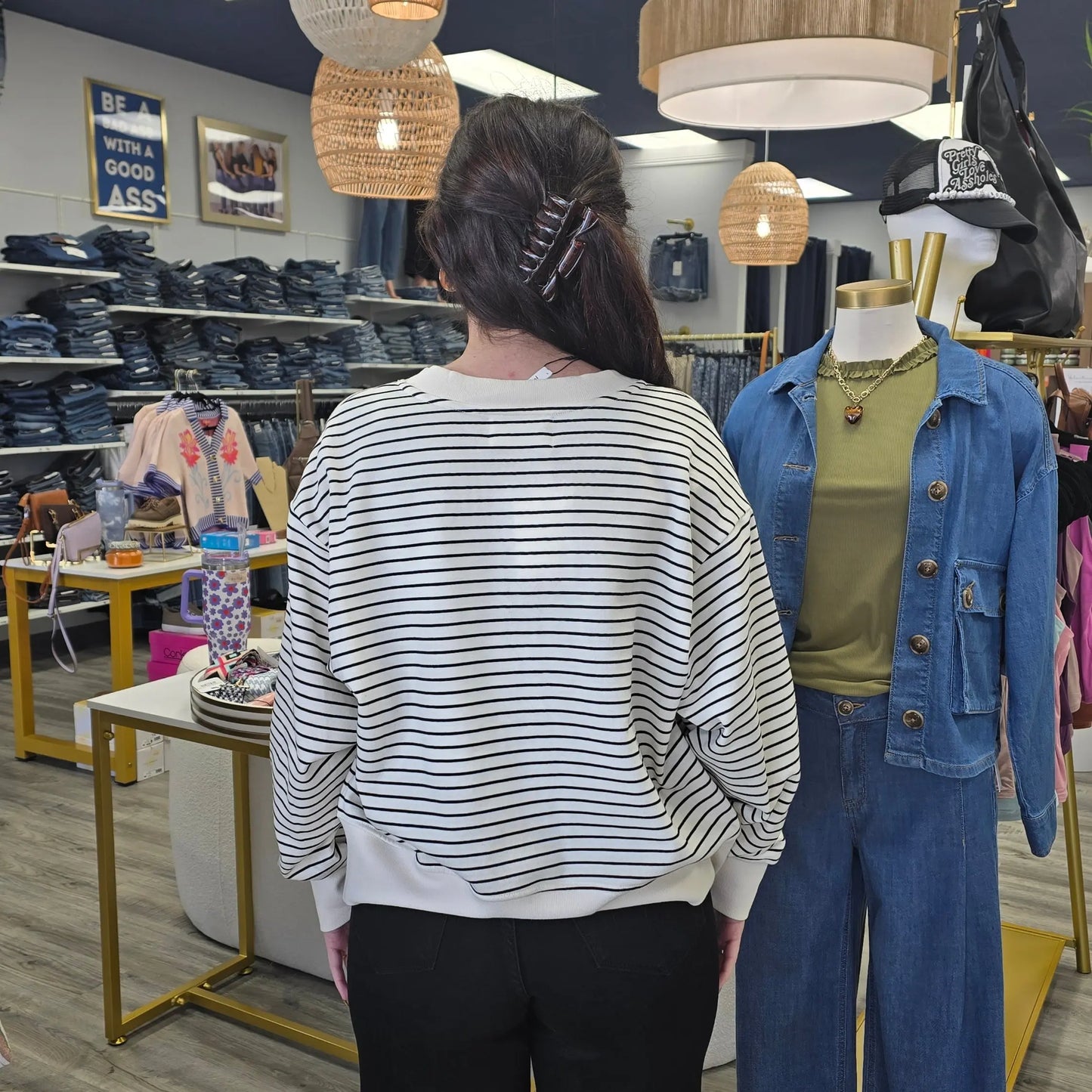 Maren Snap Cardigan Elle Grey