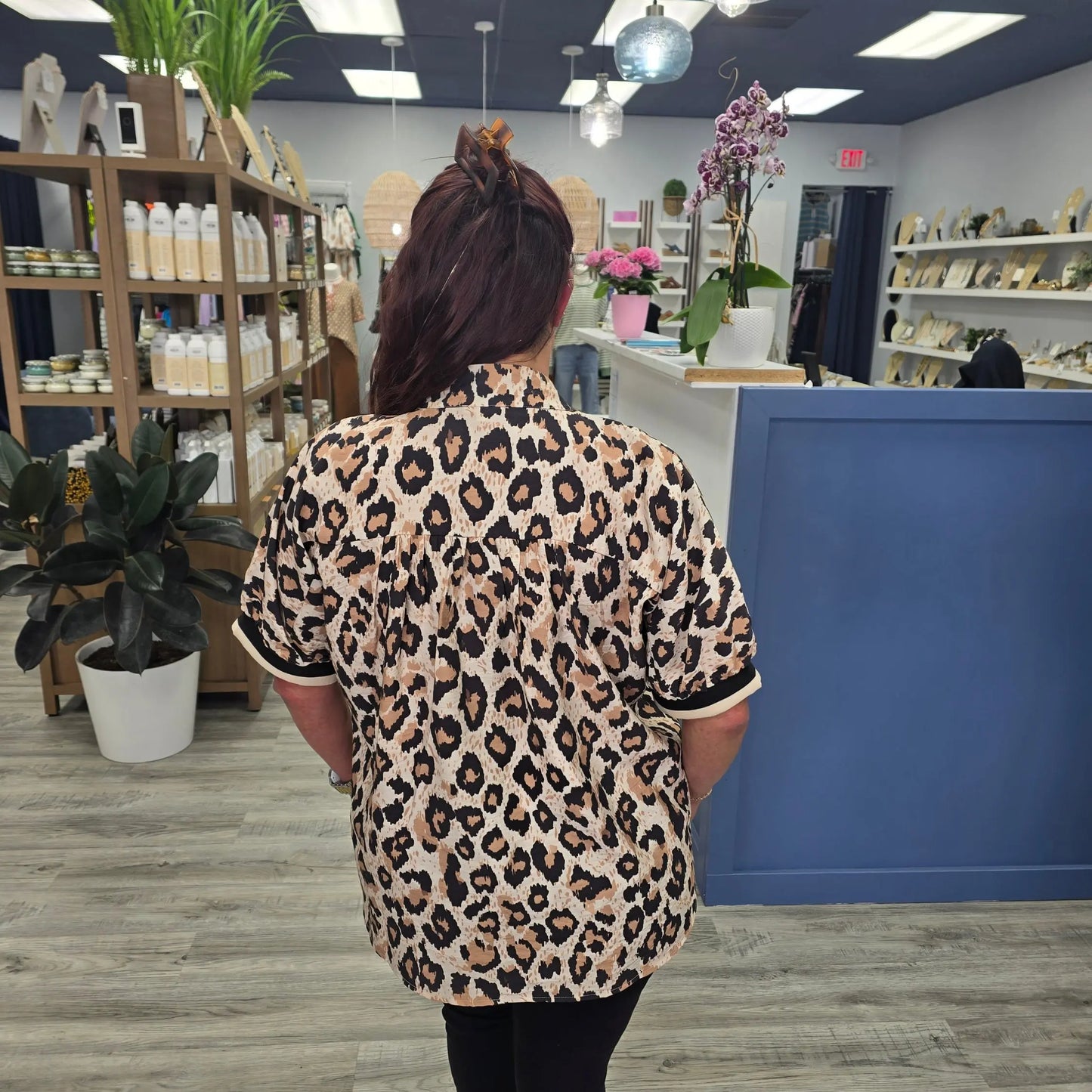 Savannah Darling Cheetah Top Jodifl